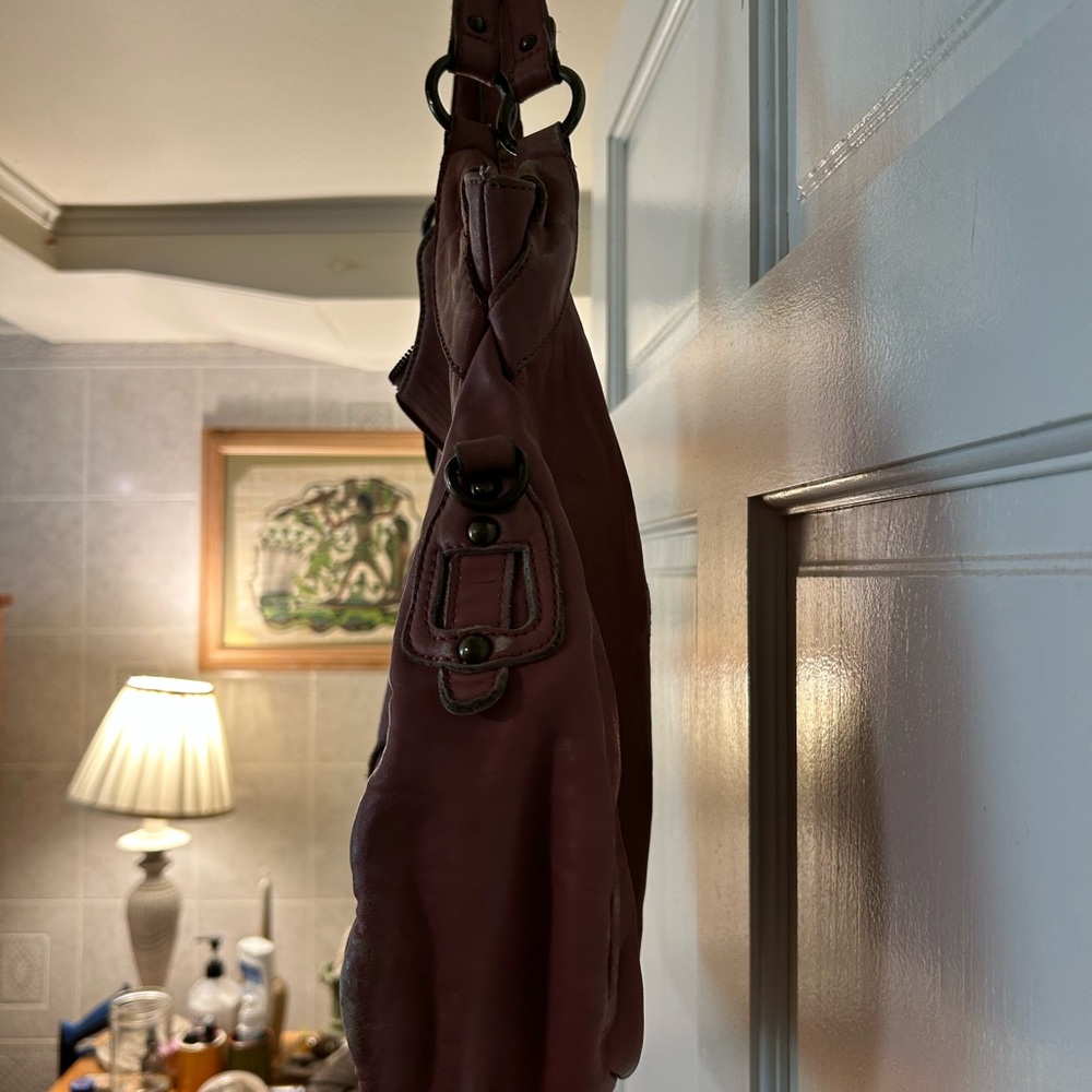 Latico Brown Leather Hobo Bag - Picture 4 of 6